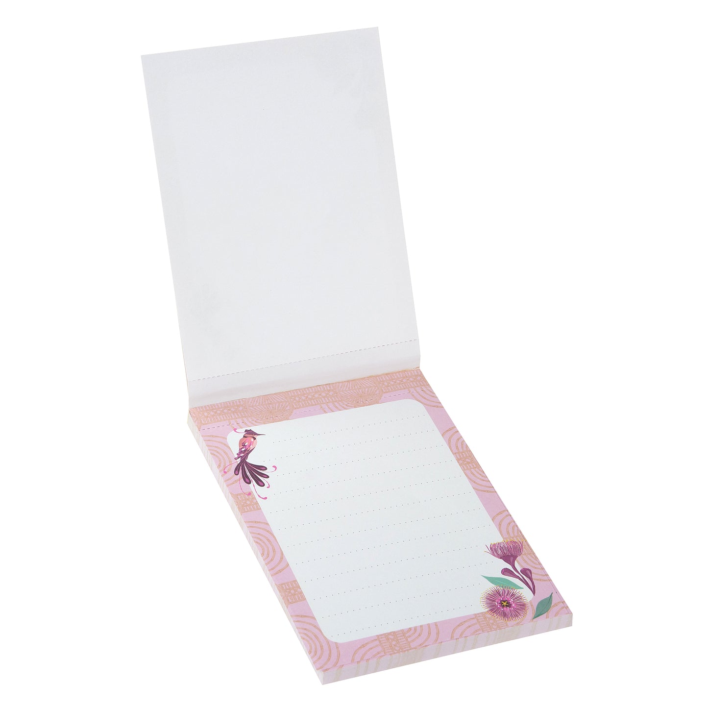 Goldbuch Pink Tropical A6 Dotted Notepad – 110 g/m², 50 pages