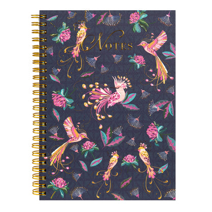 Goldbuch Tropical Spiral Lined Notebook A5 – 80 Pages 100gr