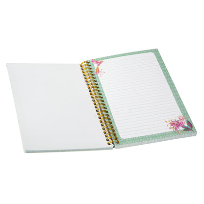Goldbuch Tropical Spiral Lined Notebook A5 – 80 Pages 100gr
