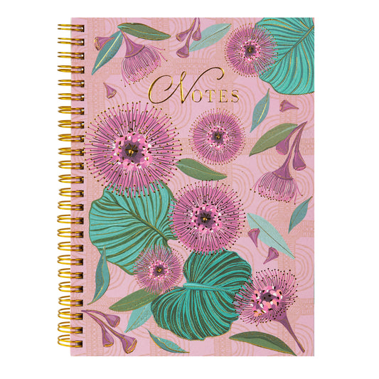 Goldbuch Tropical Spiral Lined Notebook A5 – 80 Pages 100gr
