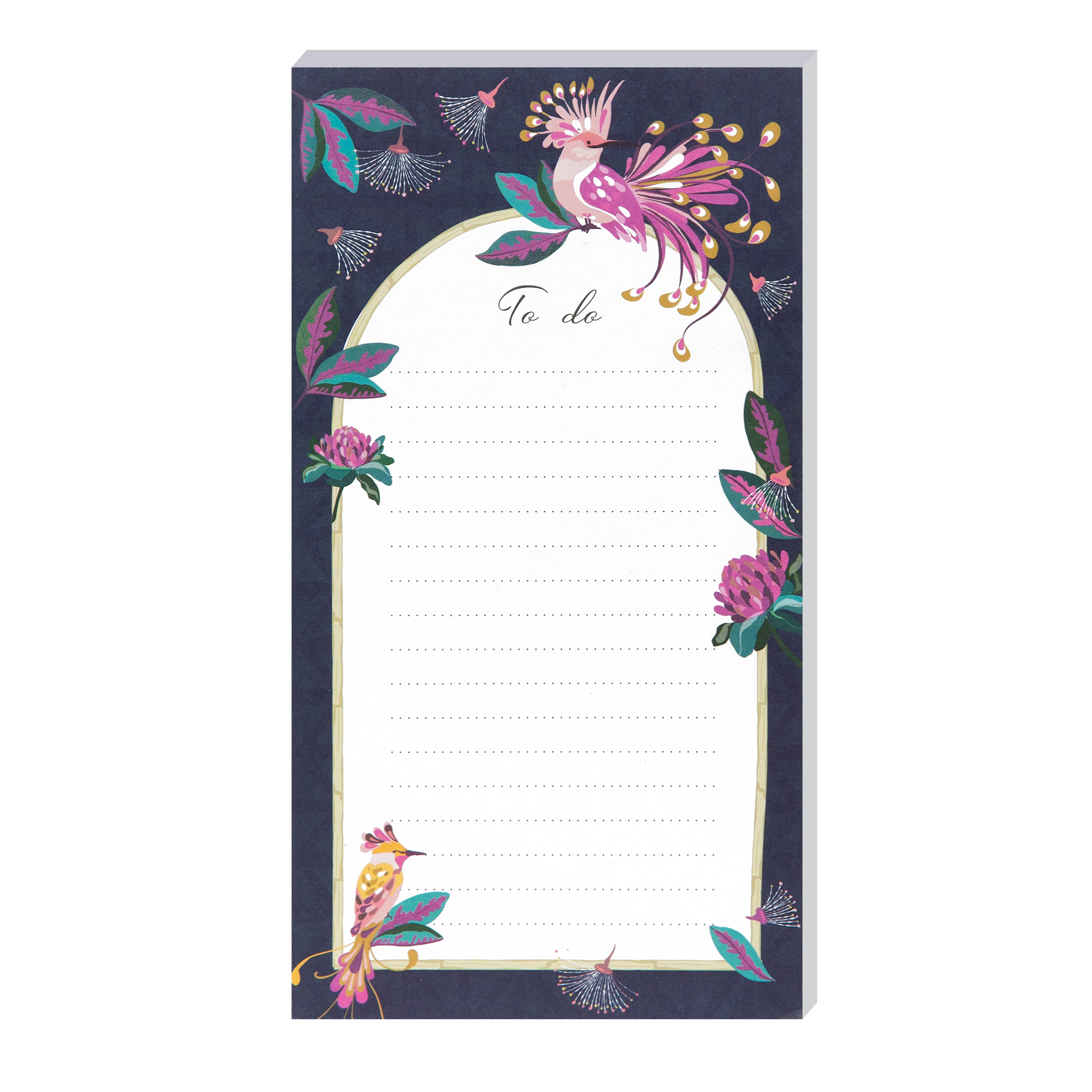 Manyetik Noktalı Yapılacaklar Listesi Bloknotu - 50 Yaprak | 9x17 cm