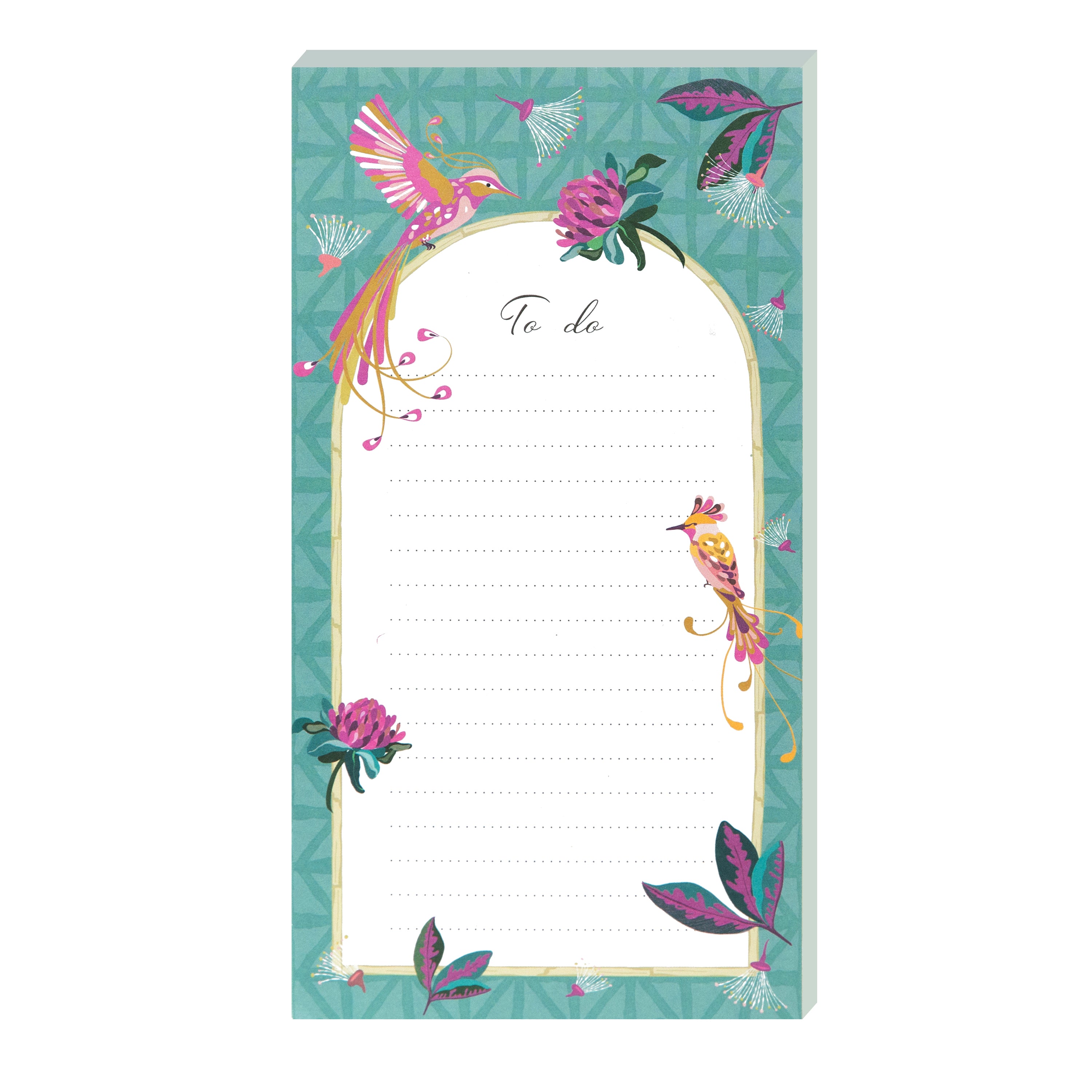 Manyetik Noktalı Yapılacaklar Listesi Bloknotu - 50 Yaprak | 9x17 cm