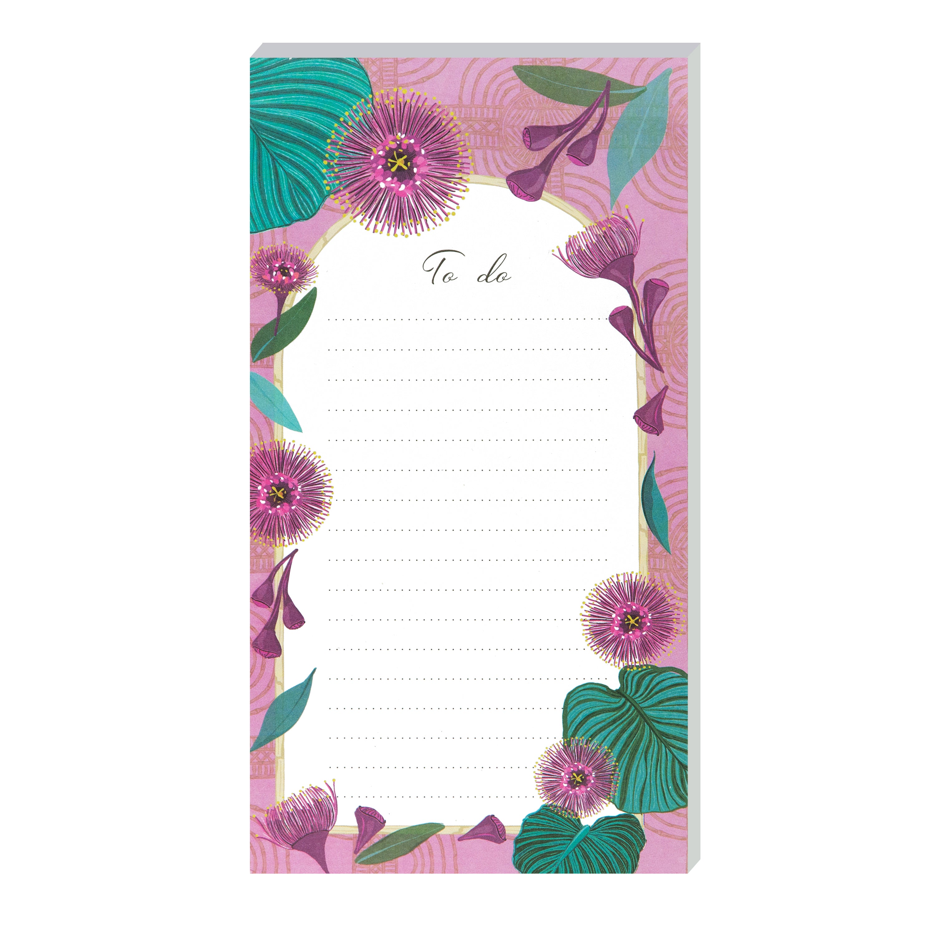 Manyetik Noktalı Yapılacaklar Listesi Bloknotu - 50 Yaprak | 9x17 cm