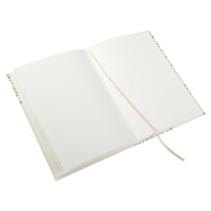 Goldbuch Flowery Bike A5 Notebook – 200 Pages, 100 gsm, Gold/Silver Embossed
