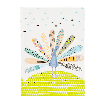 Goldbuch Pavo A5 Notebook – 200 Pages, 100 gsm, Gold/Silver Embossed