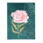 Goldbuch Peony A5 Notebook – 200 Pages, 100 gsm, Gold/Silver Embossed