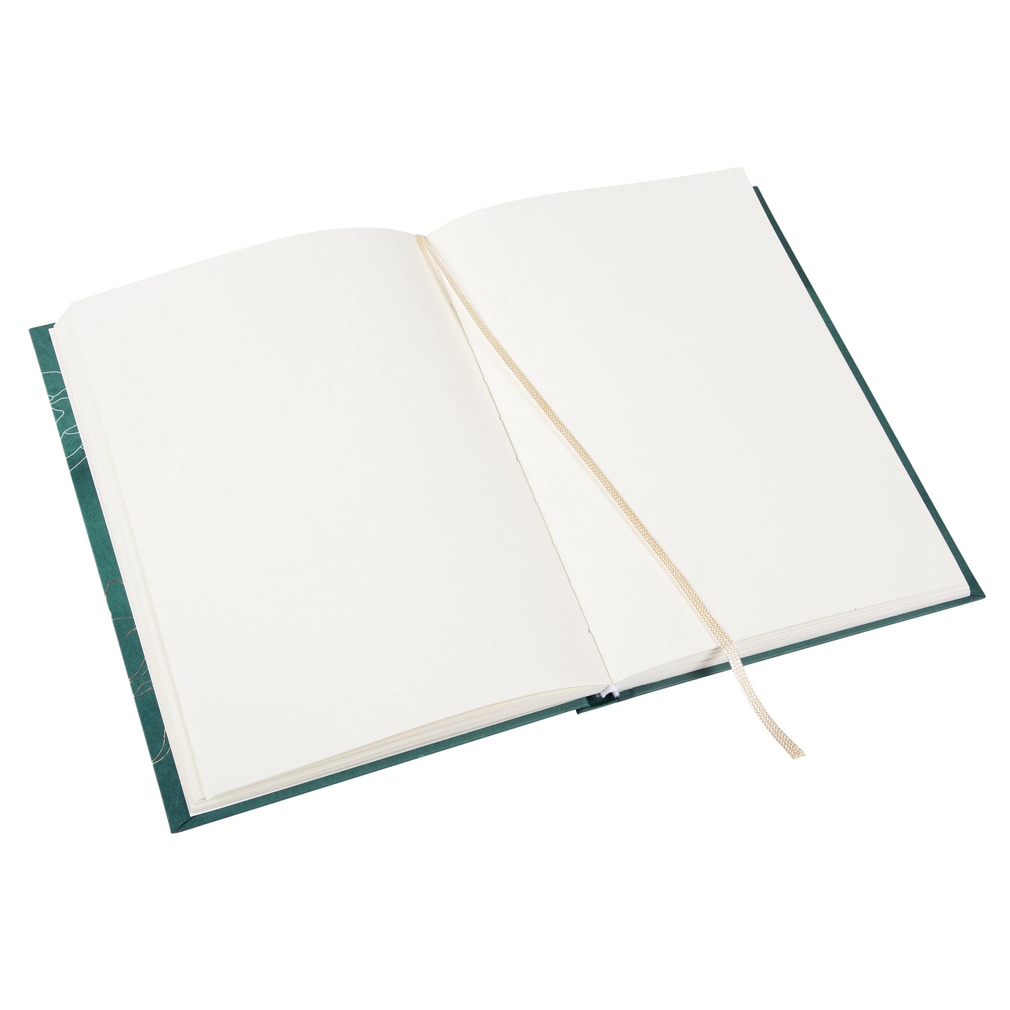Goldbuch Peony A5 Notebook – 200 Pages, 100 gsm, Gold/Silver Embossed