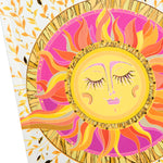 Resting Sun A5 Not Defteri - 200 Sayfa | Gold/Silver Kabartmalı Kapak | 100 g/m²