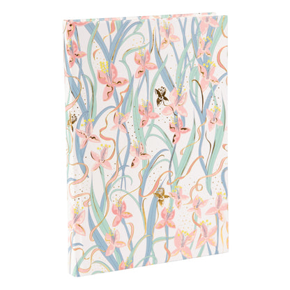 Goldbuch Garden Chic A5 Notebook – 200 Pages, 100 gsm, Gold/Silver Embossed