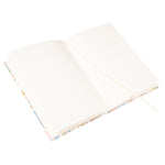 Garden Chic A5 Not Defteri - 200 Sayfa | Gold/Silver Kabartmalı Kapak | 100 g/m²