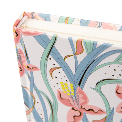 Goldbuch Garden Chic A5 Notebook – 200 Pages, 100 gsm, Gold/Silver Embossed