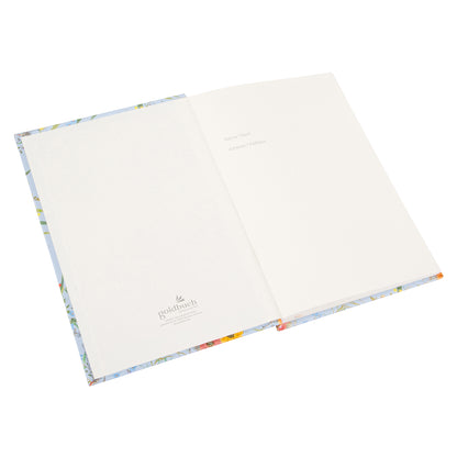 Goldbuch Verano A5 Notebook – 200 Pages, 100 gsm Blank Gold Embossed Turnowsky Design