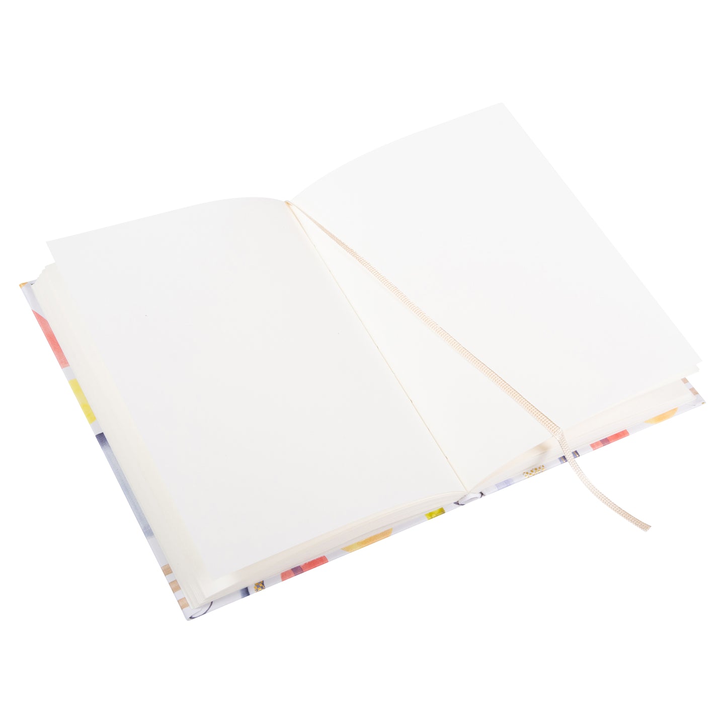 Goldbuch Free Flow A5 Notebook – 200 Pages, 100 gsm, Gold/Silver Embossed