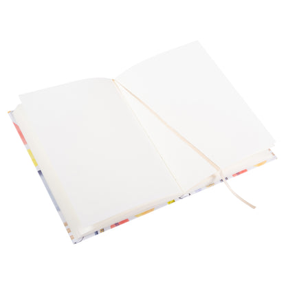 Goldbuch Free Flow A5 Notebook – 200 Pages, 100 gsm, Gold/Silver Embossed