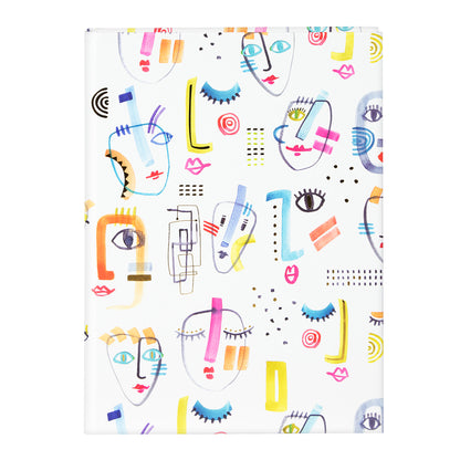 Goldbuch Aquarell Fantasies A5 Notebook – 200 Pages, 100 gsm, Gold/Silver Embossed