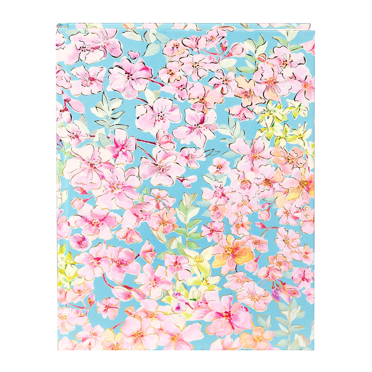 Goldbuch A5 Notebook Forever Spring – 200 Pages, 100 gsm Blank Gold Embossed Turnowsky Design