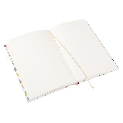Goldbuch Summer Meadow A5 Notebook – 200 Pages, 100 gsm, Gold/Silver Embossed