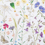 Summer Meadow A5 Not Defteri - 200 Sayfa | Gold/Silver Kabartmalı Kapak | 100 g/m²