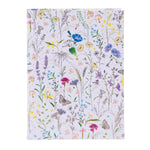 Summer Meadow A5 Not Defteri - 200 Sayfa | Gold/Silver Kabartmalı Kapak | 100 g/m²