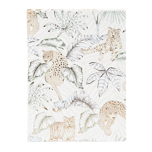 Goldbuch Felino A5 Notebook – 200 Pages, 100 gsm, Gold/Silver Embossed