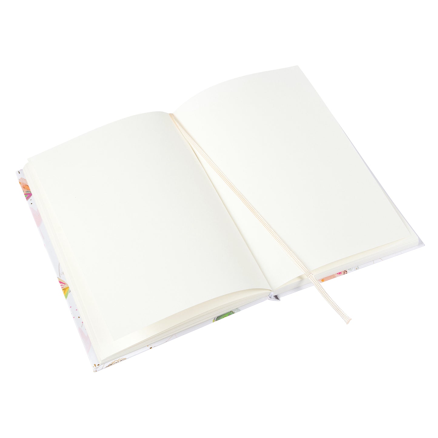 Goldbuch Mariposa A5 Notebook – 200 Pages, 100 gsm, Gold/Silver Embossed
