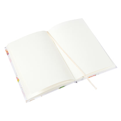 Goldbuch Mariposa A5 Notebook – 200 Pages, 100 gsm, Gold/Silver Embossed