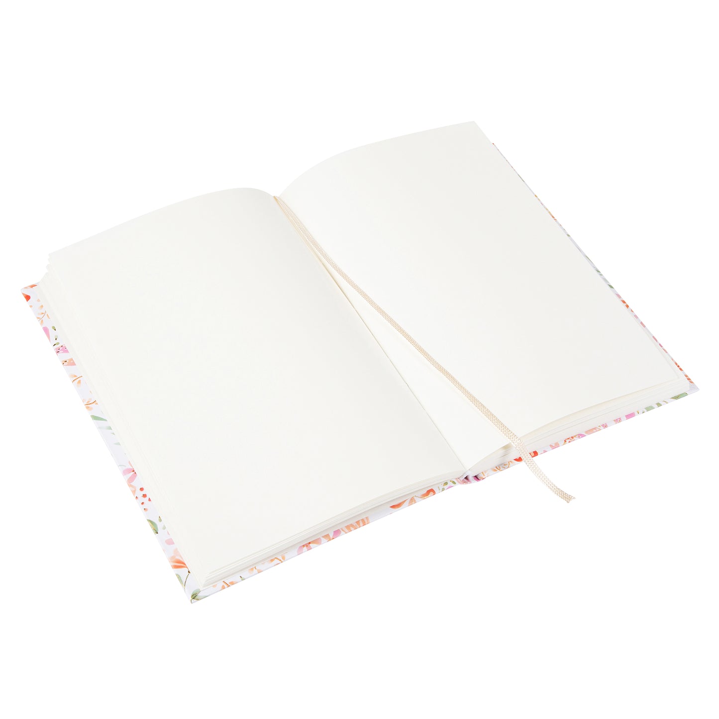 Goldbuch Pianta Rossa A5 Notebook – 200 Pages, 100 gsm, Gold/Silver Embossed