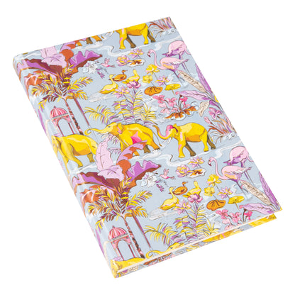 Goldbuch Insignia Dark A5 Notebook – 200 Pages, 100 gsm, Gold/Silver Embossed