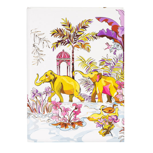 Goldbuch Insignia Light A5 Notebook – 200 Pages, 100 gsm, Gold/Silver Embossed