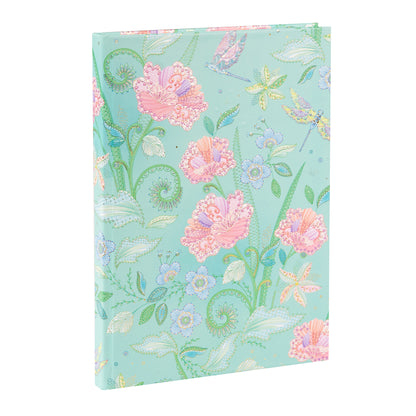 Goldbuch Nature's Melody Mint A5 Notebook – 200 Pages, 100 gsm, Gold/Silver Embossed