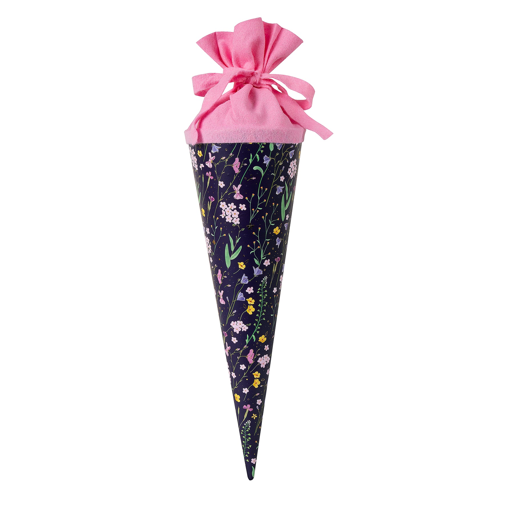 Schultüte Desenli Okula Başlama Hediye Külahı- 35 cm | Koni Form